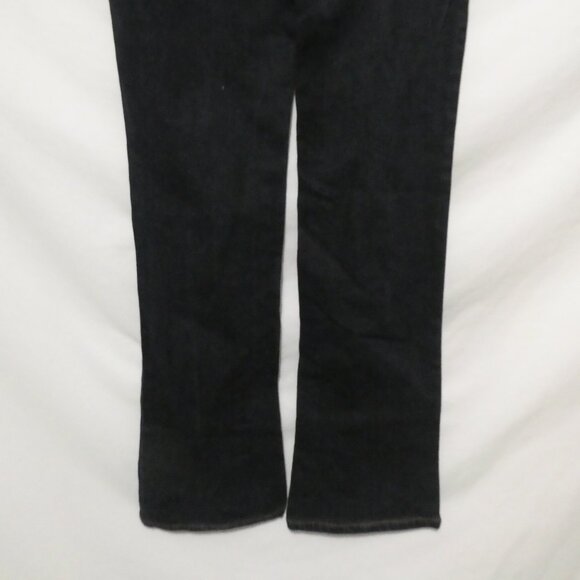 YGDA JEANS | size 28 | Classic Dark Denim Jeans | Button and Zip-Up Closure - Picture 14 of 16